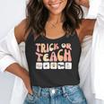 Trick Or Teach With Symbols Special Education Teacher Spooky Flowy Tank, funny gift