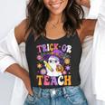 Trick Or Teach Teacher Ghost Teaching Fun Halloween Teacher Flowy Tank, funny gift