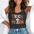 Trick Or Teach Teacher Halloween Costume Men Women Flowy Tank, funny gift