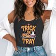 Trick Or Tray Halloween Cafeteria Teacher School Flowy Tank, funny gift