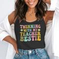 Twinning With My Teacher Bestie Twin Day Matching Teachers For Men Women Girls Kids Flowy Tank, funny gift Twinning With My Teacher Bestie Twin Day Matching Teachers For Men Women Girls Kids Flowy Tank, funny gift