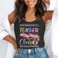 Never Underestimate A Teacher Does All Things Through Christ For Men Women Flowy Tank, funny gift