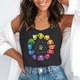 Unique For Artists By ADS Color Wheel Educational Art Teacher Dog Themed Artist Small Flowy Tank, funny gift