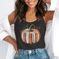 Vintage Book Pumpkin Autumn Fall Librarians Bookworm Teacher Flowy Tank, funny gift