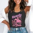 Vintage Howdy First Grade Cowgirl Teacher Western School Flowy Tank, funny gift Vintage Howdy First Grade Cowgirl Teacher Western School Flowy Tank, funny gift
