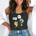 Wait What English Teacher Grammar Police Grammarian Flowy Tank, funny gift