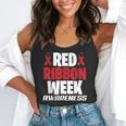 We Wear Red For Red Ribbon Week Awareness Mothers Teachers Flowy Tank, funny gift We Wear Red For Red Ribbon Week Awareness Mothers Teachers Flowy Tank, funny gift