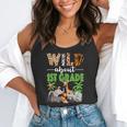 Wild About 1st Grade Teacher Student First Grade Zoo Safari Flowy Tank, funny gift Wild About 1st Grade Teacher Student First Grade Zoo Safari Flowy Tank, funny gift