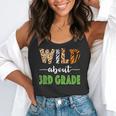 Wild About 3rd Grade Teacher Student Third Grade Zoo Safari Men Women Girls Kids Flowy Tank, funny gift Wild About 3rd Grade Teacher Student Third Grade Zoo Safari Men Women Girls Kids Flowy Tank, funny gift