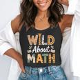 Wild About Math Cute Teacher Student Math Club Flowy Tank, funny gift Wild About Math Cute Teacher Student Math Club Flowy Tank, funny gift