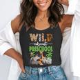 Wild About Preschool Teacher Student Preschool Zoo Safari Flowy Tank, funny gift Wild About Preschool Teacher Student Preschool Zoo Safari Flowy Tank, funny gift