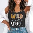 Wild About Speech SLP Leopard Teacher Back To School Kids Flowy Tank, funny gift Wild About Speech SLP Leopard Teacher Back To School Kids Flowy Tank, funny gift