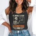 I Won't Stop Haunting Me Skeleton 6 7 Meme Teachers Flowy Tank, funny gift I Won't Stop Haunting Me Skeleton 6 7 Meme Teachers Flowy Tank, funny gift