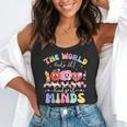 The World Needs All Kinds Of Minds Special Education Teacher Flowy Tank, funny gift The World Needs All Kinds Of Minds Special Education Teacher Flowy Tank, funny gift