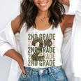 Camo Team 2nd Grade Squad Back To School Teacher Kids Boys Flowy Tank, funny gift