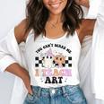 You Can't Scare Me I Teach Art Retro Teacher Ghost Halloween Flowy Tank, funny gift You Can't Scare Me I Teach Art Retro Teacher Ghost Halloween Flowy Tank, funny gift