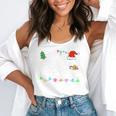 Is It Christmas Break Yet Teacher Xmas Light Santa Hat Flowy Tank, funny gift Is It Christmas Break Yet Teacher Xmas Light Santa Hat Flowy Tank, funny gift