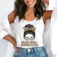 Cute Educational Diagnostician Teacher Appreciation Week Men Women Flowy Tank, funny gift