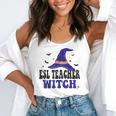 ESL Teacher Witch Halloween Matching Group Costume Flowy Tank, funny gift ESL Teacher Witch Halloween Matching Group Costume Flowy Tank, funny gift