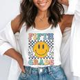 Fifth Grade Team Teachers Boys Girls Retro Smile 5th Grade Flowy Tank, funny gift