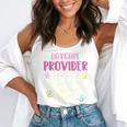 Full Heart Daycare Provider Nanny Au Pair Pre-K Teacher Flowy Tank, funny gift