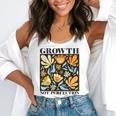 Growth Not Perfection Abstract Florals SPED Teacher Flowy Tank, funny gift Growth Not Perfection Abstract Florals SPED Teacher Flowy Tank, funny gift