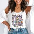 Halloween Skeleton Teacher I'Ll Just Wait Until It's Quiet Flowy Tank, funny gift Halloween Skeleton Teacher I'Ll Just Wait Until It's Quiet Flowy Tank, funny gift