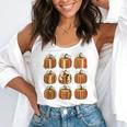 Halloween Teacher Fall Book Pumpkin Retro Reading Flowy Tank, funny gift Halloween Teacher Fall Book Pumpkin Retro Reading Flowy Tank, funny gift
