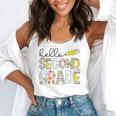 Hello Second Grade Team 2nd Grade Back To School Teacher Kid Flowy Tank, funny gift Hello Second Grade Team 2nd Grade Back To School Teacher Kid Flowy Tank, funny gift