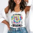 Let The Games Field Day Begin Tie Dye Adults Teacher Kids Flowy Tank, funny gift Let The Games Field Day Begin Tie Dye Adults Teacher Kids Flowy Tank, funny gift