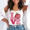 Love Kindergarten Cute Apple School Teacher Flowy Tank, funny gift Love Kindergarten Cute Apple School Teacher Flowy Tank, funny gift