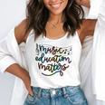 Music Education Matters Music Teacher Appreciation Women Flowy Tank, funny gift Music Education Matters Music Teacher Appreciation Women Flowy Tank, funny gift