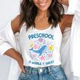 Preschool Is Whale-y Great Preschool Teacher Flowy Tank, funny gift