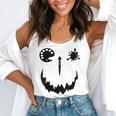 Pumpkin Artist Halloween Art Teacher Flowy Tank, funny gift