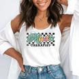 Retro Checkered Music Therapist Squad Music Therapy Teacher For Men Women Flowy Tank, funny gift Retro Checkered Music Therapist Squad Music Therapy Teacher For Men Women Flowy Tank, funny gift