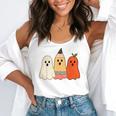 Retro Pencil Ghost Boo Spooky Teacher Halloween Costume Flowy Tank, funny gift Retro Pencil Ghost Boo Spooky Teacher Halloween Costume Flowy Tank, funny gift