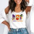 I Smell Children Witch Teacher Halloween Trick Or Teach Flowy Tank, funny gift