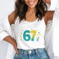 I Survived 67 Days Of School Teachers Students Meme Flowy Tank, funny gift