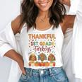 Teach Thanksgiving Teacher Thankful For My 1st Grade Turkeys Flowy Tank, funny gift Teach Thanksgiving Teacher Thankful For My 1st Grade Turkeys Flowy Tank, funny gift