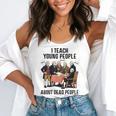 I Teach Young People About Dead-People History Teachers Flowy Tank, funny gift I Teach Young People About Dead-People History Teachers Flowy Tank, funny gift