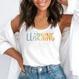 Vintage Play Is Learning Back To School Toddler Teacher Flowy Tank, funny gift Vintage Play Is Learning Back To School Toddler Teacher Flowy Tank, funny gift