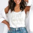 Vintage Teach Love Inspire Red For Ed Teacher Supporter Men Women Girls Kids Flowy Tank, funny gift