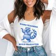 Weird Teachers Build Character Shirt Raccoon Dancing Flowy Tank, funny gift Weird Teachers Build Character Shirt Raccoon Dancing Flowy Tank, funny gift