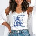 Weird Teachers Build Character Shirt Raccoon Teacher Flowy Tank, funny gift Weird Teachers Build Character Shirt Raccoon Teacher Flowy Tank, funny gift