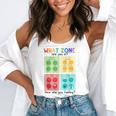 What Zone Are You In How Are You Feeling Teacher Flowy Tank, funny gift What Zone Are You In How Are You Feeling Teacher Flowy Tank, funny gift