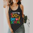 100th Day Of School Teachers Kids Happy 100 Days Flowy Tank, funny design