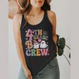 4th Grade Boo Crew Fourth Grade Teacher Kids Happy Halloween Flowy Tank, funny design