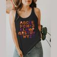 ABCs Learning Kindergarten Teacher Halloween Alphabet Flowy Tank, funny design