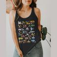 Alphabet Vehicles ABCs Learning Teachers Kids Boys Girls Flowy Tank, funny design Alphabet Vehicles ABCs Learning Teachers Kids Boys Girls Flowy Tank, funny design