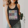 Art Teacher Life Retro Groovy Teaching Future Artists Flowy Tank, funny design Art Teacher Life Retro Groovy Teaching Future Artists Flowy Tank, funny design